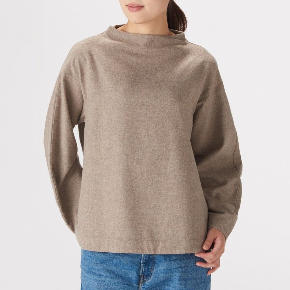 MUJI organic cotton blouse (NWT) size M/L